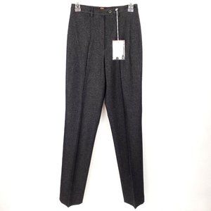 Vintage Giorgio's of Palm Beach Charcoal Wool Blend Career Dress Pants Womens 6